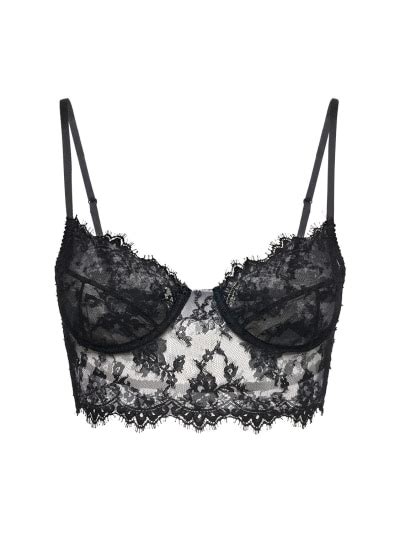 bralette dolce gabbana|DOLCE&GABBANA Embroidered tulle underwired bralette .